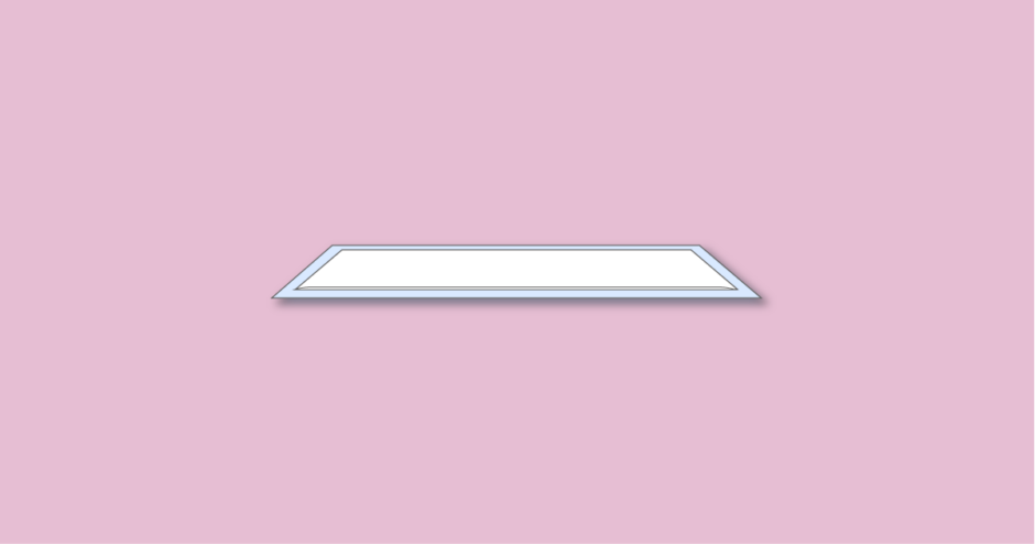 フラット型シートのイラスト