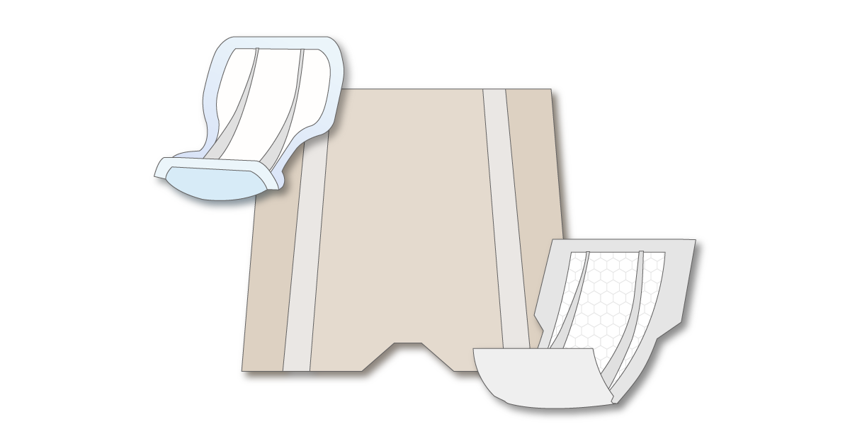 Openable pad-holding pants combined with incontinence insert pads or soft-stool pads