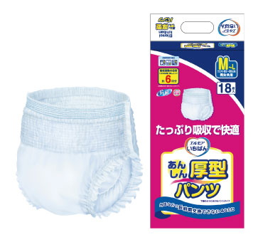 カミ商事 エルモアいちばん あんしん厚型パンツの製品画像